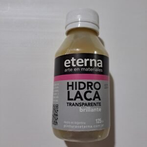 Eterna hidrolaca transparente, acabado brillante y satinado