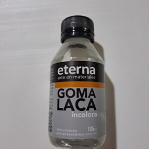 Eterna goma laca incolora, impermeabiliza y protege. Laca acrílica al solvente