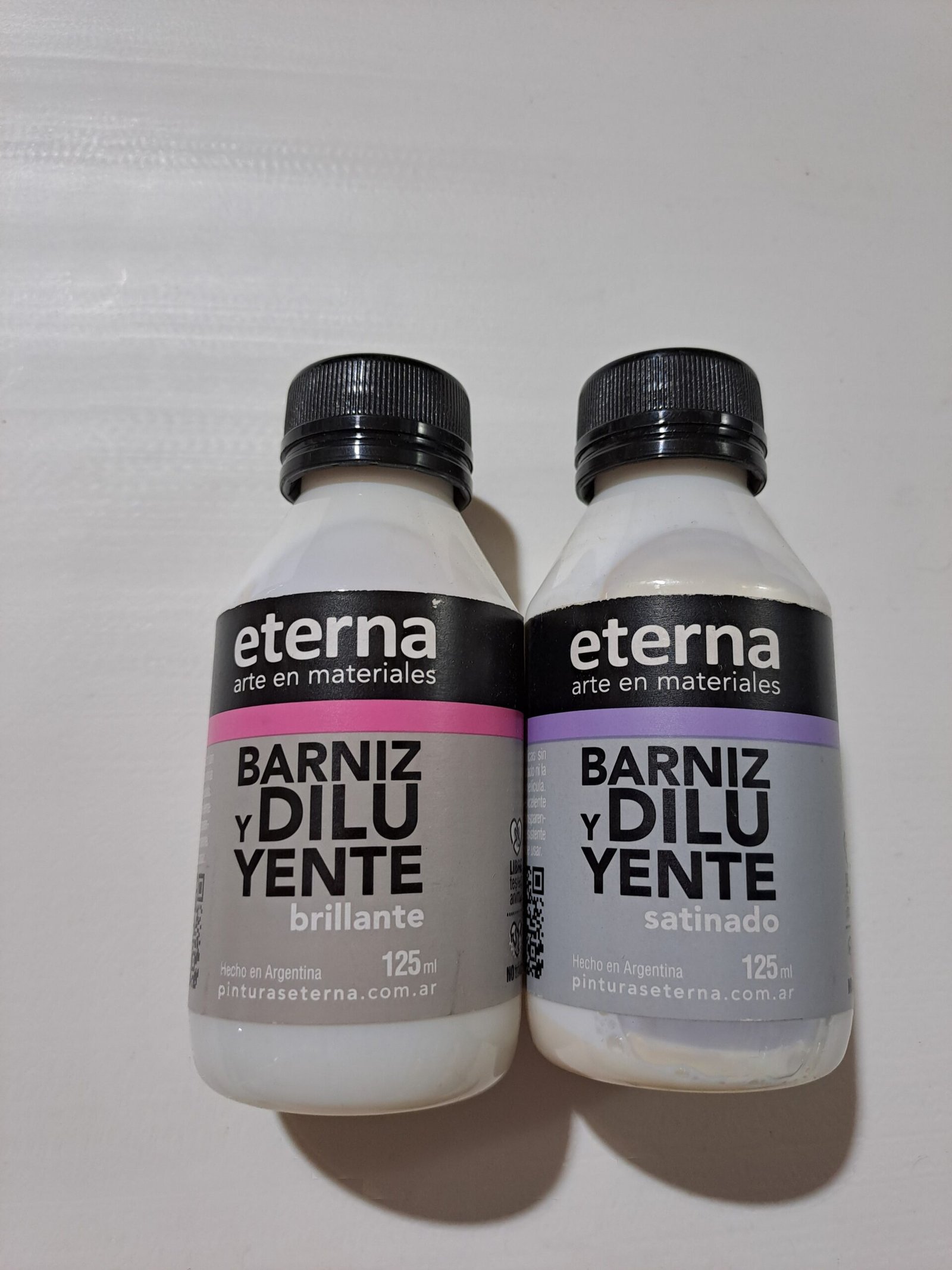 Eterna Barniz general brillante. Protector final al solvente de alto brillo y gran transparencia.