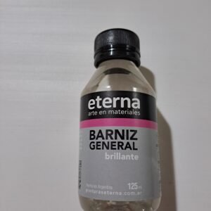 Eq barniz acrilico. Acabado brillante, satinado y mate. Al agua. Protege, sella y realza colores.