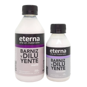 Eq Barniz y diluyente al agua.