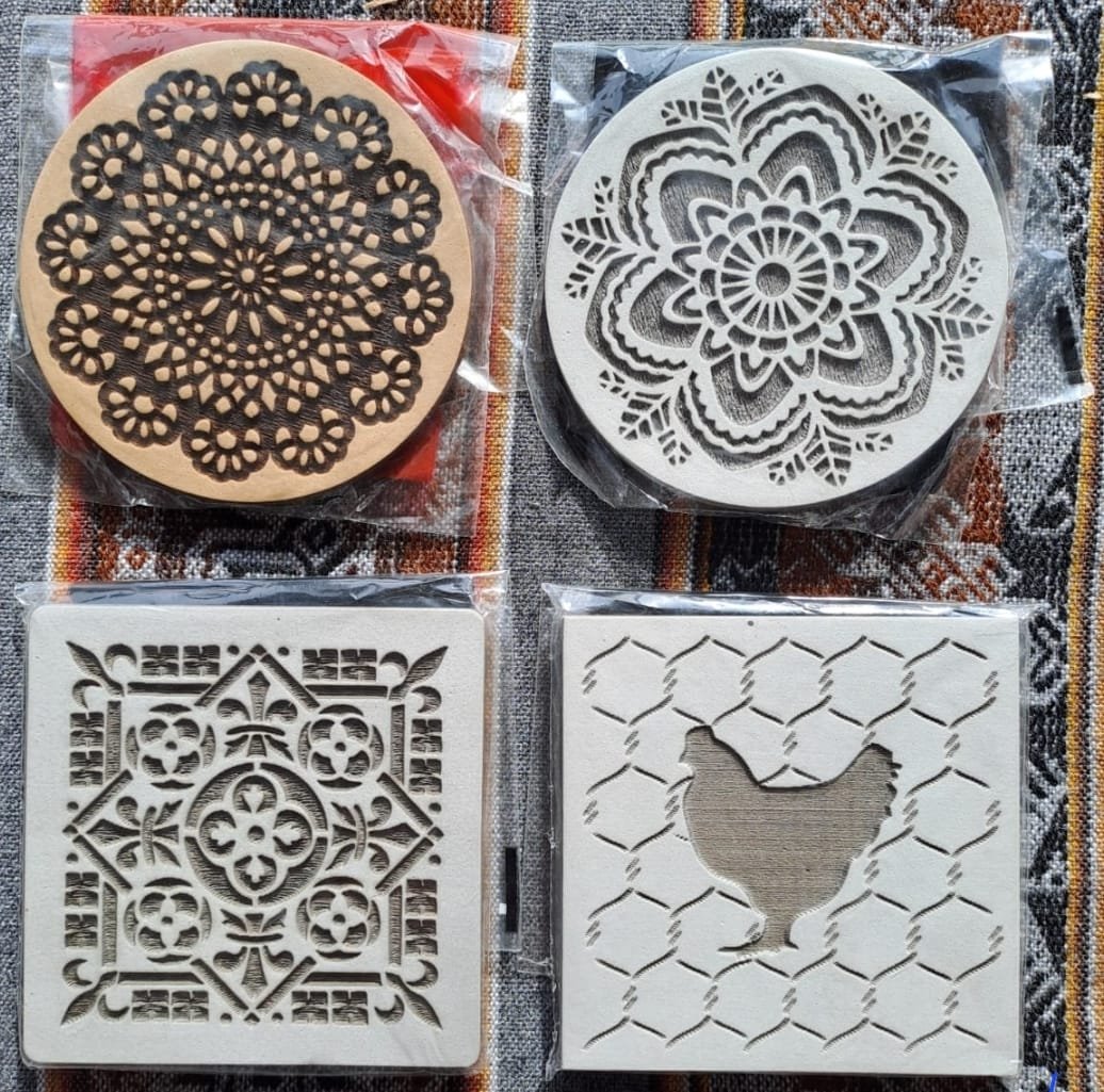 Sellos Bajo relieve: diseño cavado hacia adentro. - Imagen 16